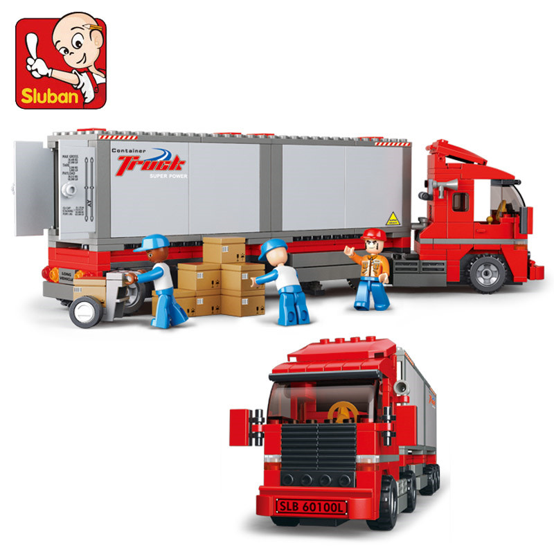 Lego Set Creator - 345Pcs Urban Freight Storage City Big