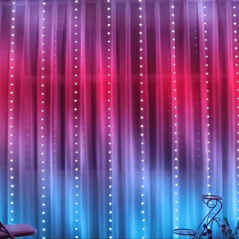 Led Fairy String Lights - 3M RGB Smart LED Curtain Lights