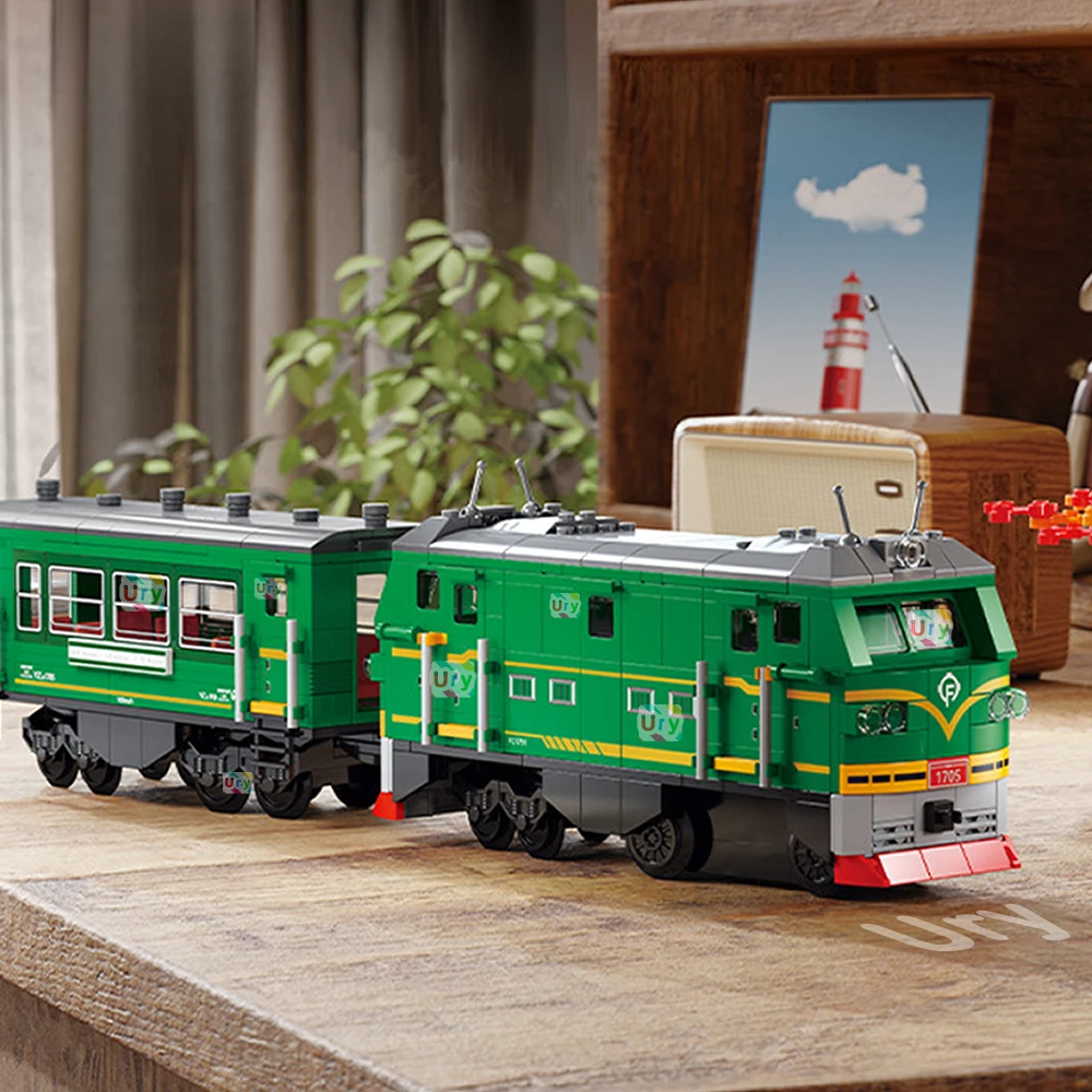 Technical Retro Green Steam Tr - Lego Set City 评论和价格