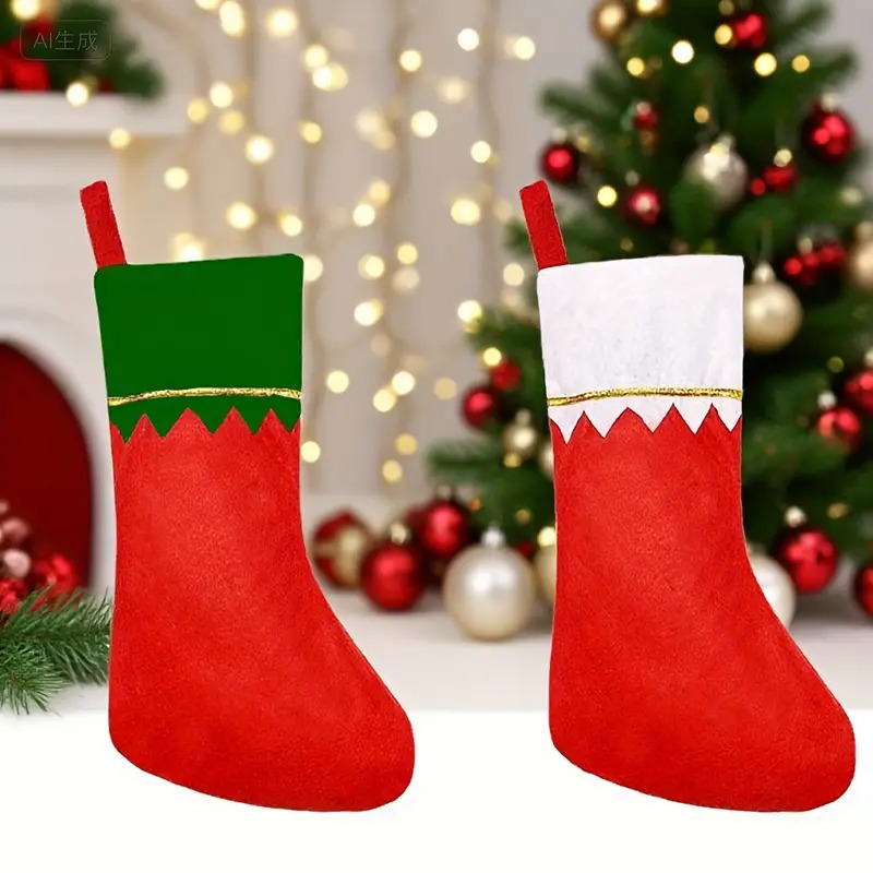 Holiday Christmas Stocking Fir - Christmas Stocking Hanging 评论和价格