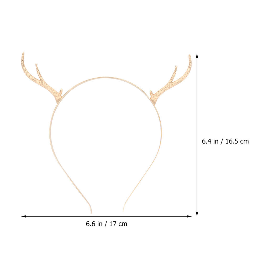 4Pcs Christmas Antler Hair Hoo - Reindeer Antlers Headband 评论和价格