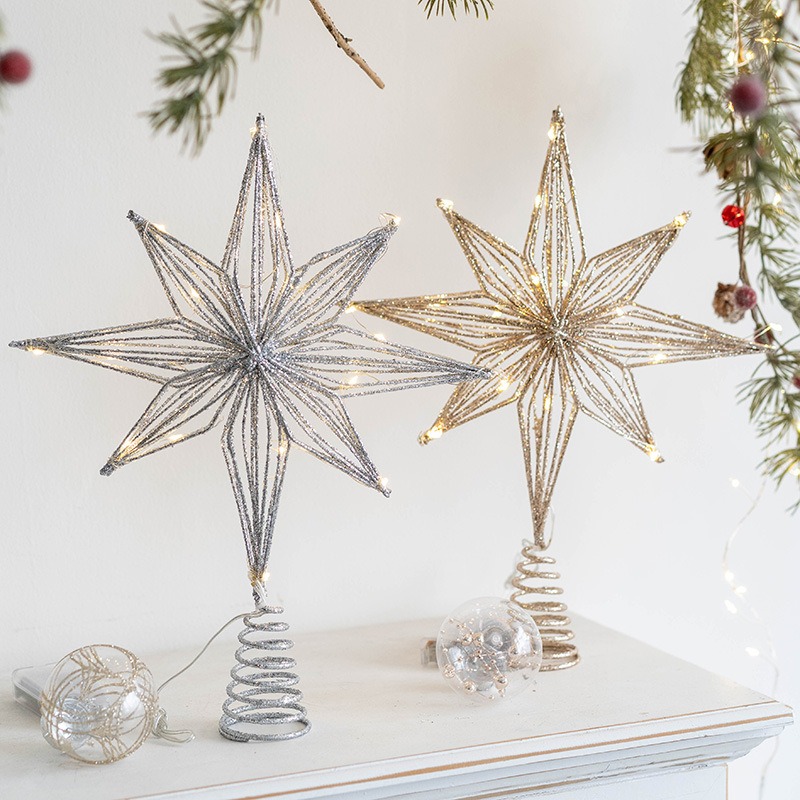 Christmas Decoration Iron Tree - Star Tree Topper 评论和价格