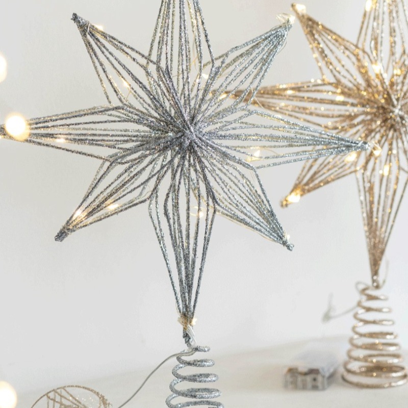 Christmas Decoration Iron Tree - Star Tree Topper 评论和价格