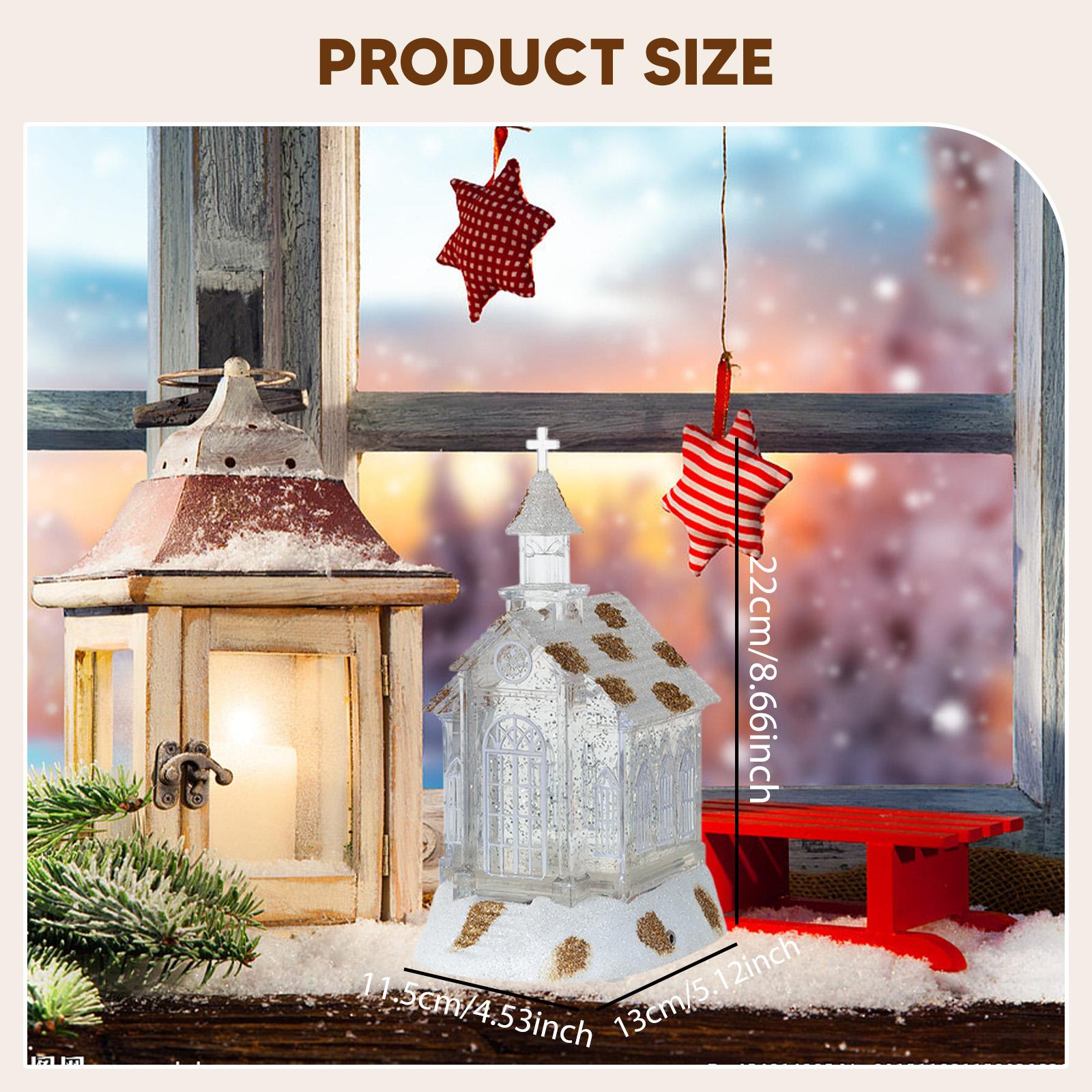 Xmas Decoration for Home Music - Snow Globe Musical 评论和价格