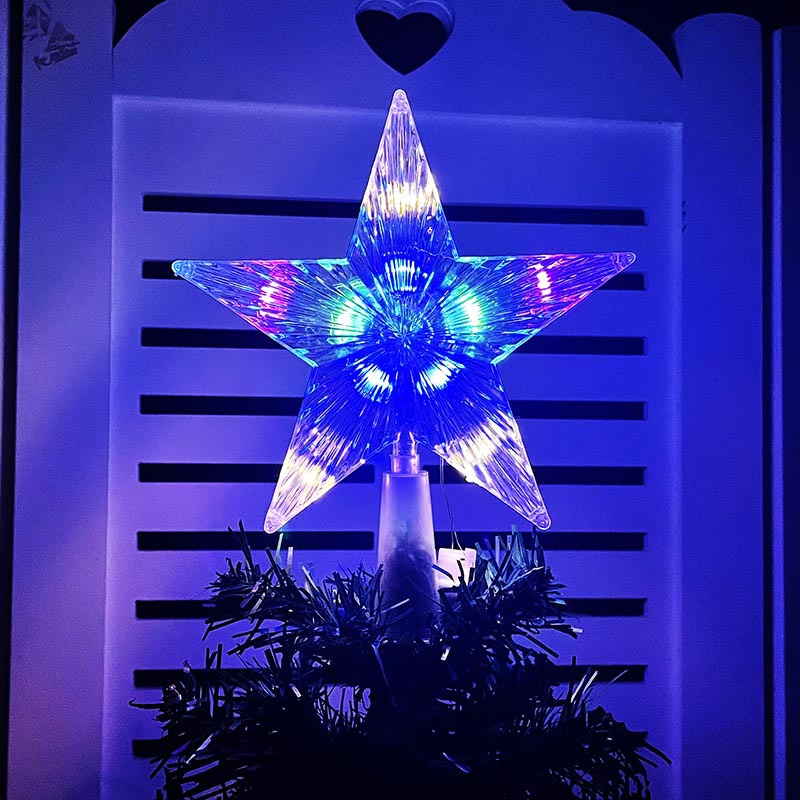 15/19/23cm Christmas Tree Top  - Star Tree Topper 评论和价格