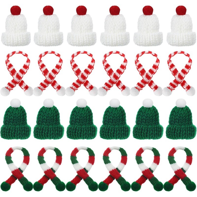 5/10Pcs Christmas Decoration M - Santa Hat Plush 评论和价格