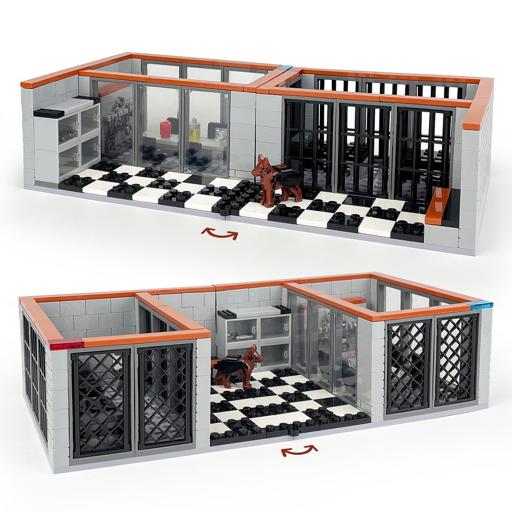 302PCS Prison City Police Stat - Lego Set Creator 评论和价格