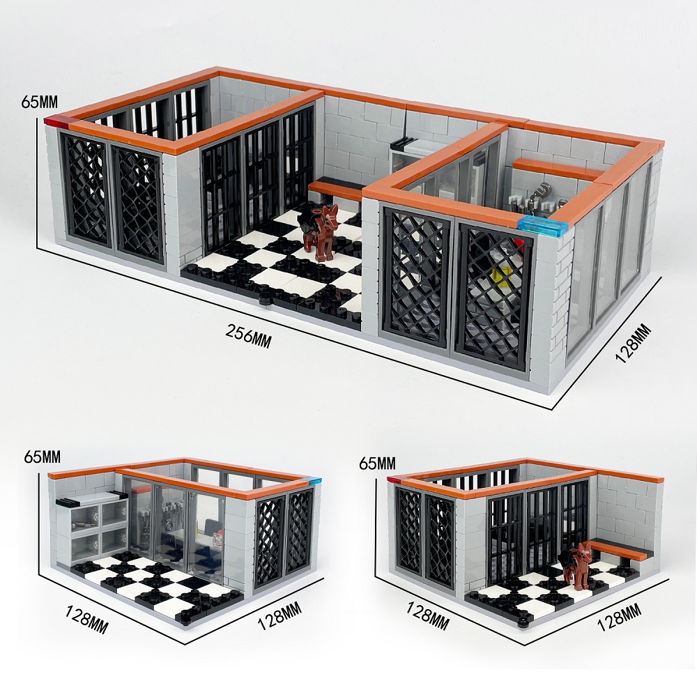302PCS Prison City Police Stat - Lego Set Creator 评论和价格