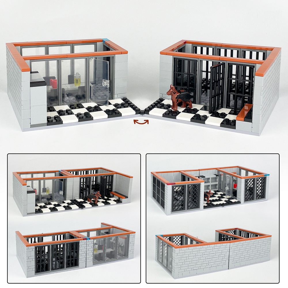 302PCS Prison City Police Stat - Lego Set Creator 评论和价格