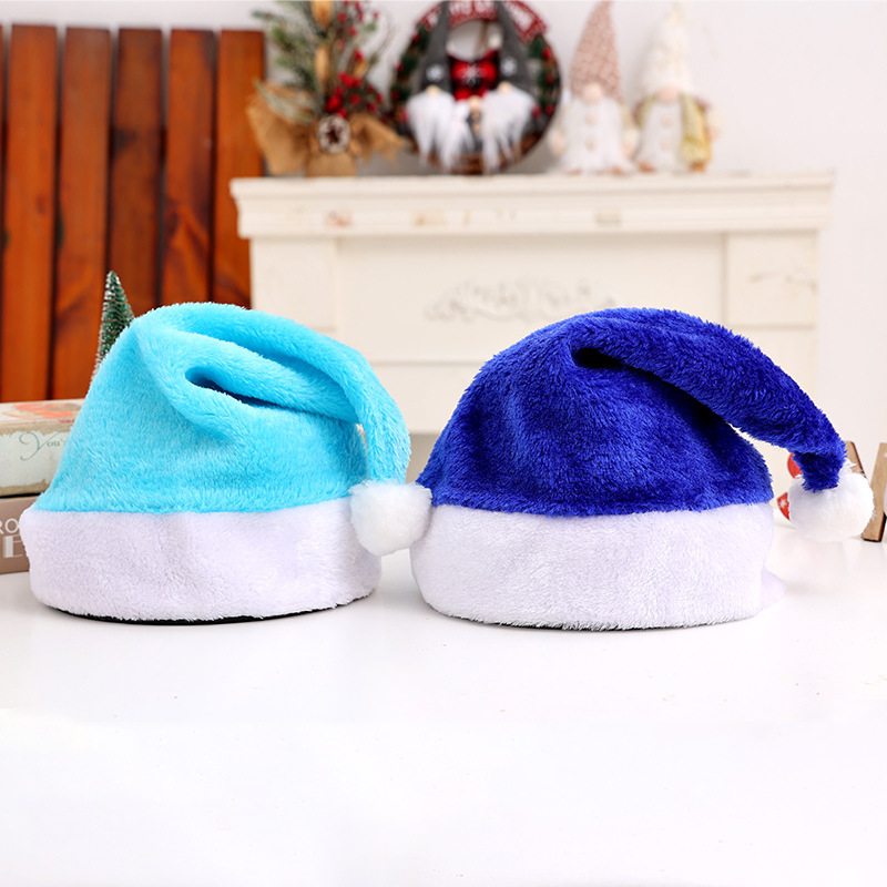 Plush Santa Hats Velvet Christ - Santa Hat Plush 评论和价格