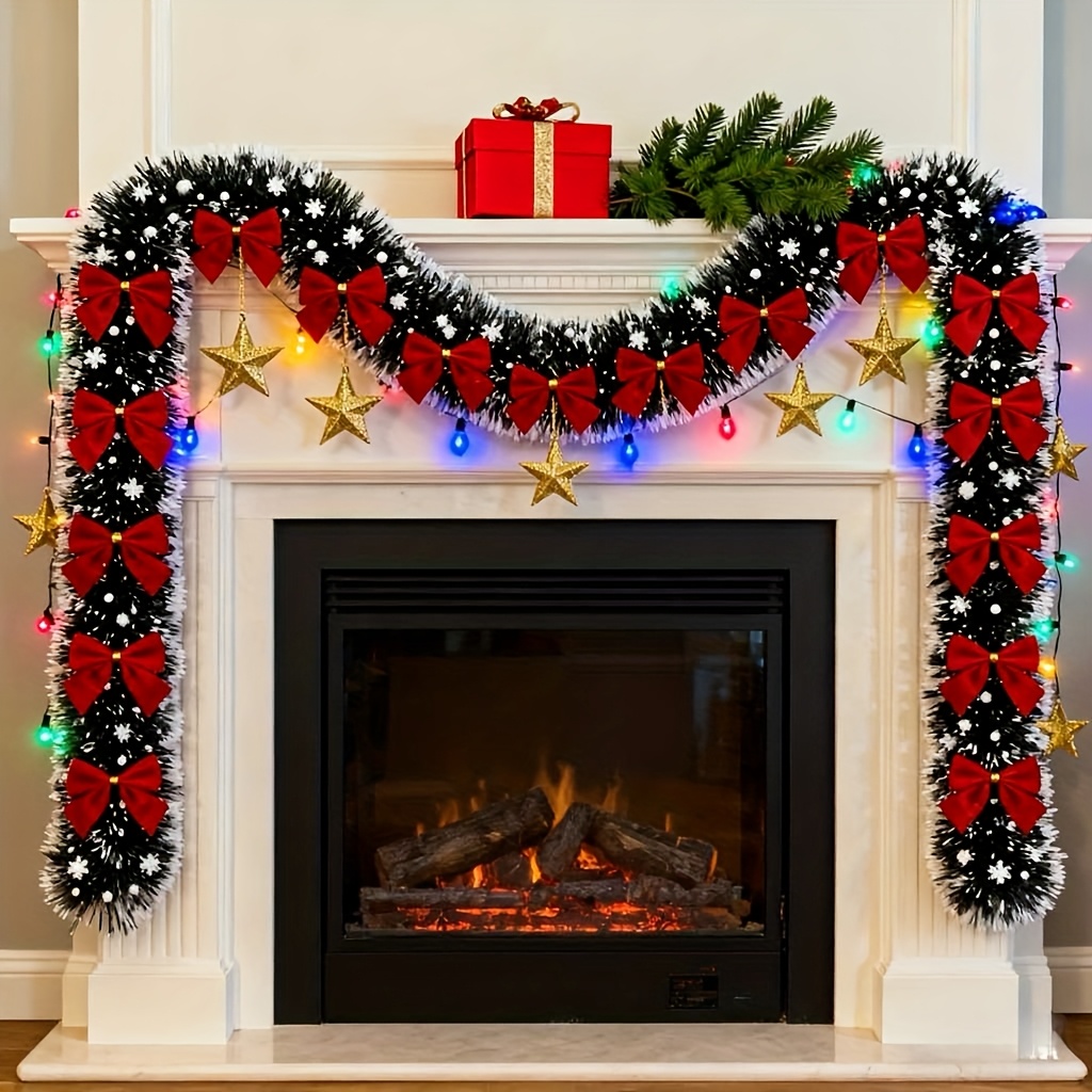 Artificial Christmas Garland X - Christmas Wreath Fake 评论和价格