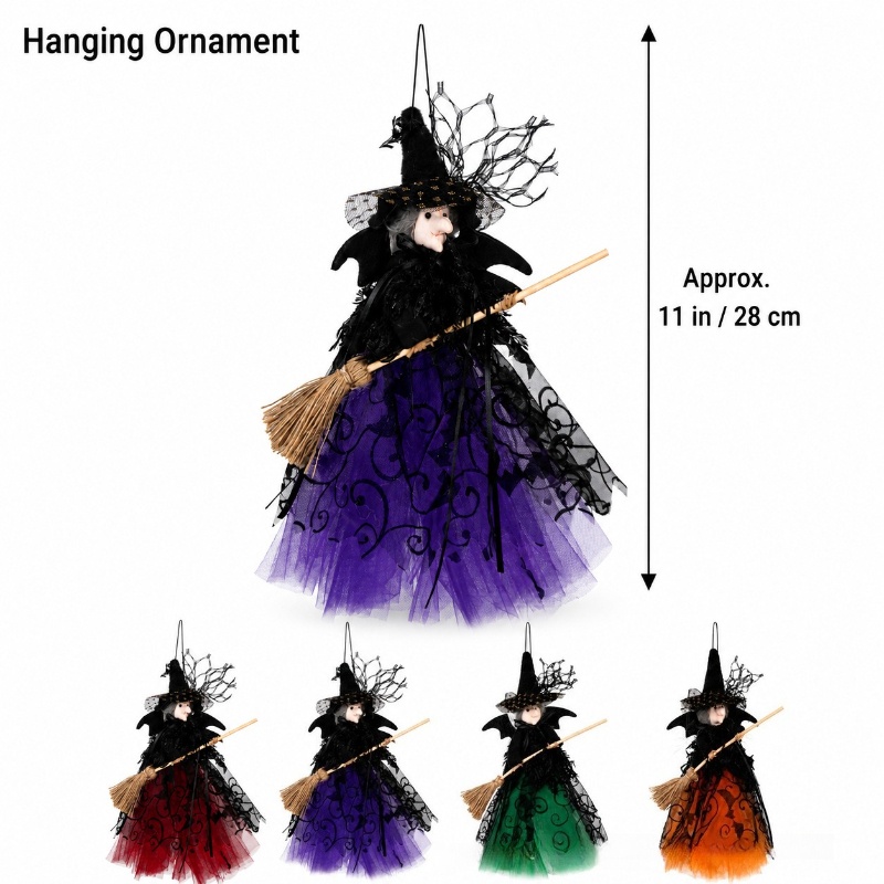 New Halloween Witch Doll Hangi - Star Tree Topper 评论和价格