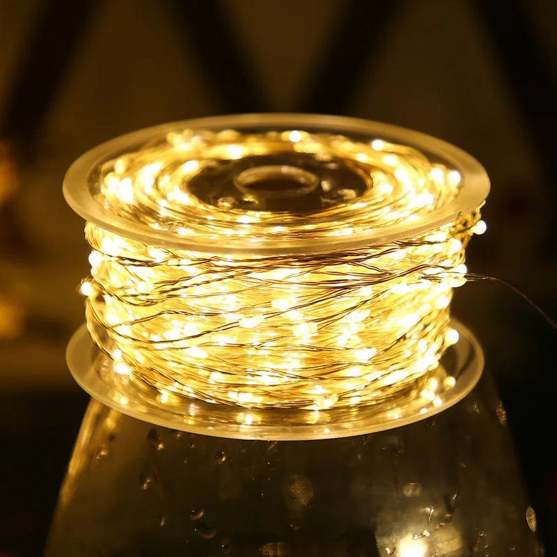 5M/10M/20M LED Copper Wire Str - Led Fairy String Lights 评论和价格