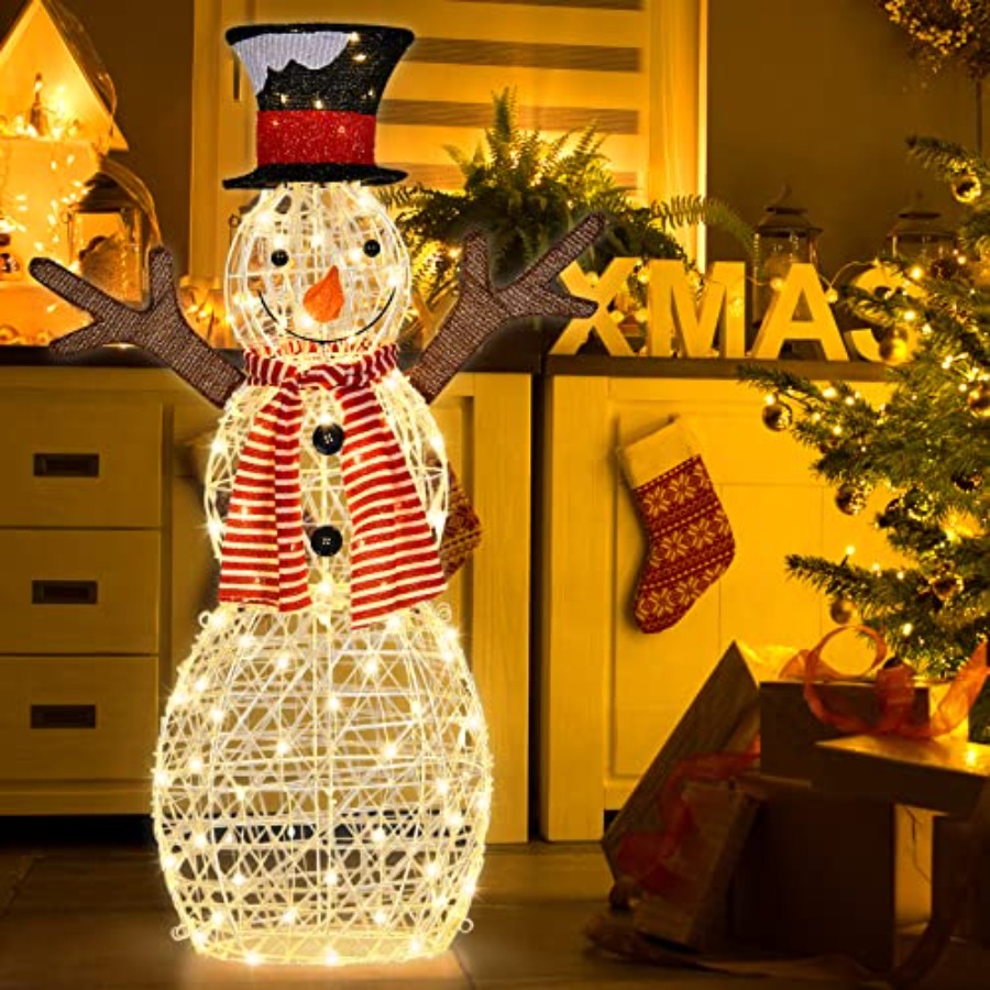 Christmas Outdoor Lighted Snow - Christmas Lights Outdoor 评论和价格