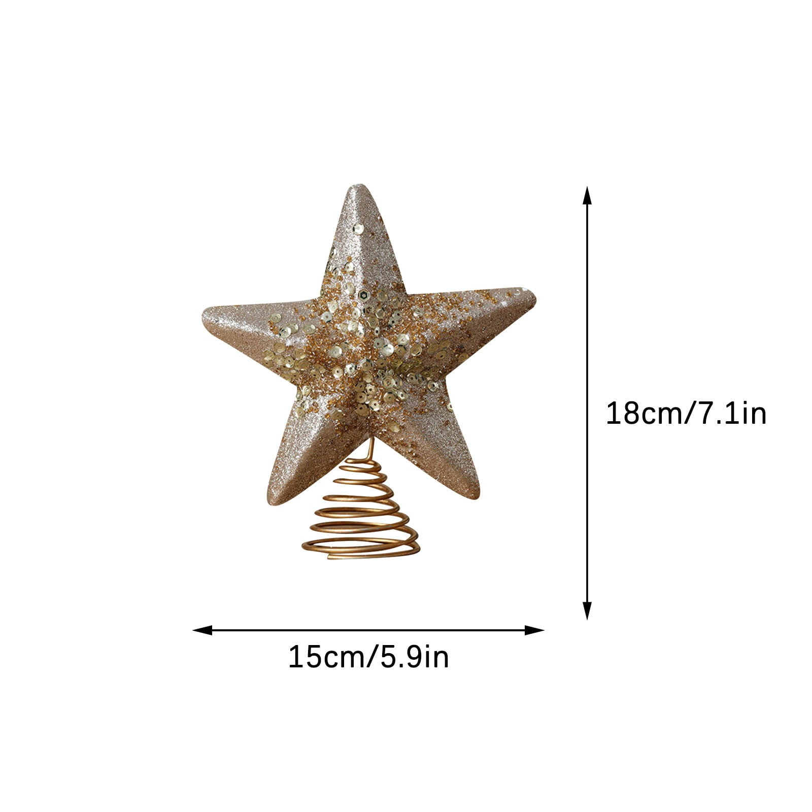 Christmas Tree Top Star Decora - Star Tree Topper 评论和价格
