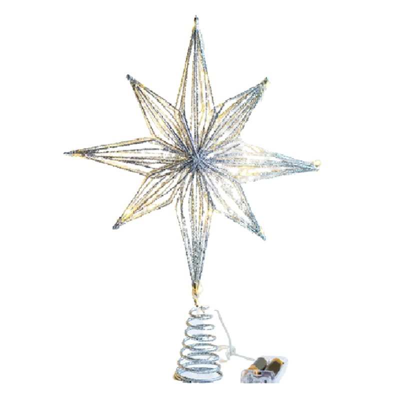 ABXF-2X Christmas Tree Toppers - Star Tree Topper 评论和价格