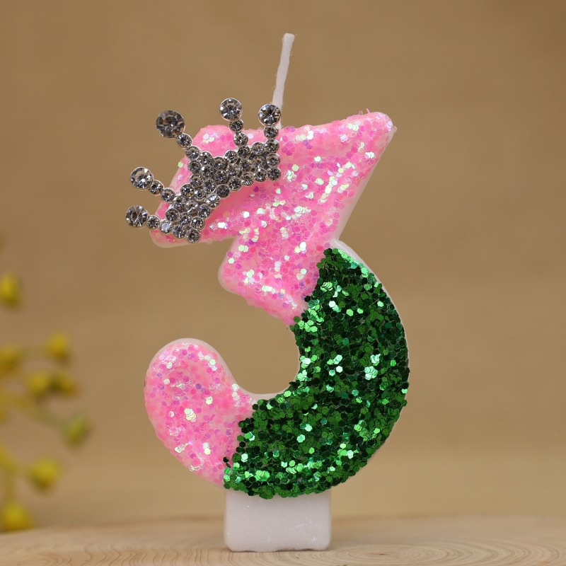 Sparkling Light Green Princess - Holiday Candle Set 评论和价格