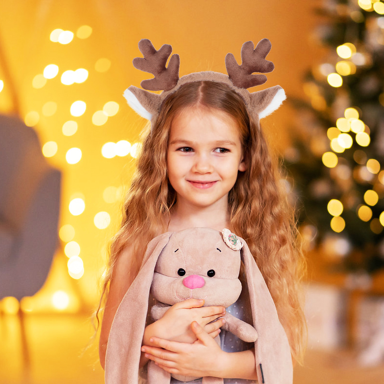 Christmas Headband Reindeer An - Reindeer Antlers Headband 评论和价格