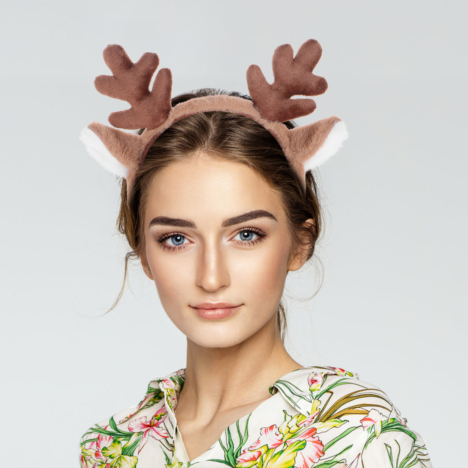 Christmas Headband Reindeer An - Reindeer Antlers Headband 评论和价格