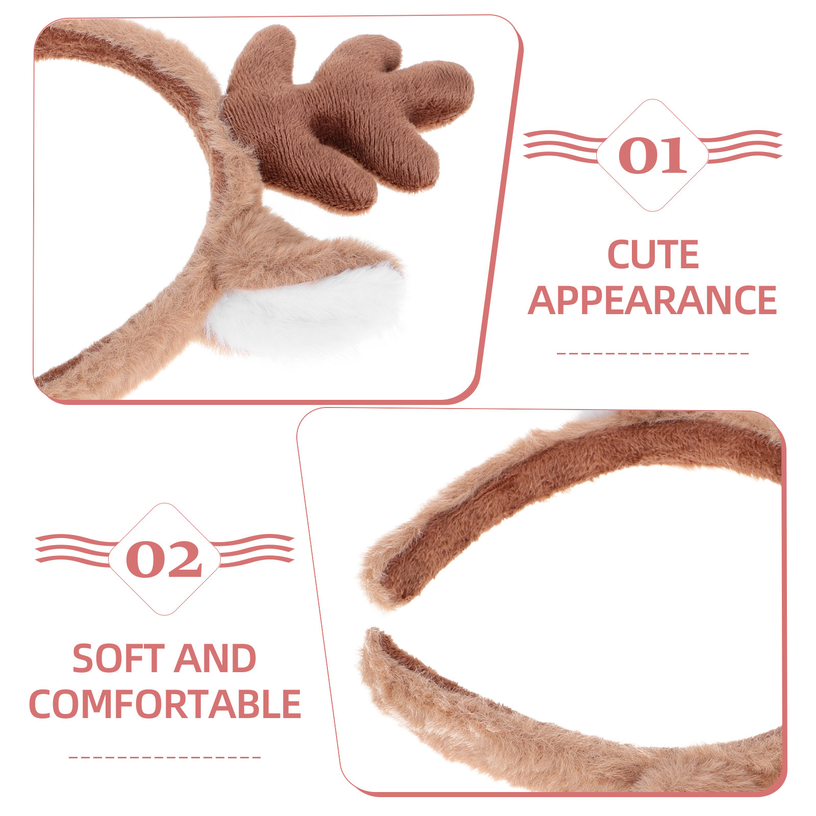 Christmas Headband Reindeer An - Reindeer Antlers Headband 评论和价格