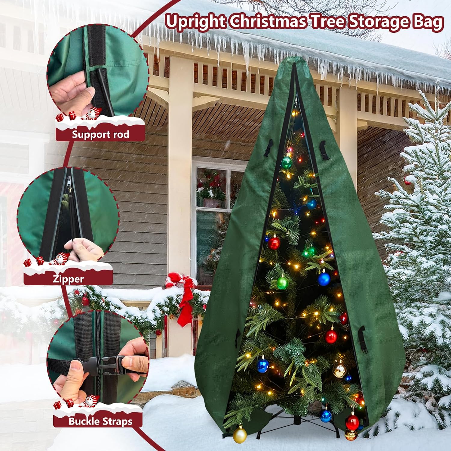 Upright Christmas Tree Storage - Christmas Tree Artificial 评论和价格