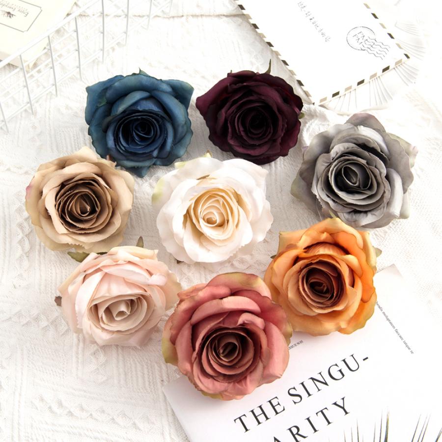 5/10PCS Artificial Flowers Who - Christmas Wreath Fake 评论和价格