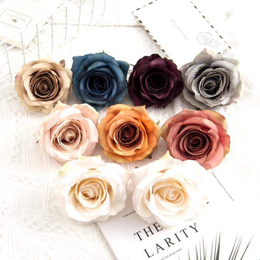 5/10PCS Artificial Flowers Who - Christmas Wreath Fake 评论和价格