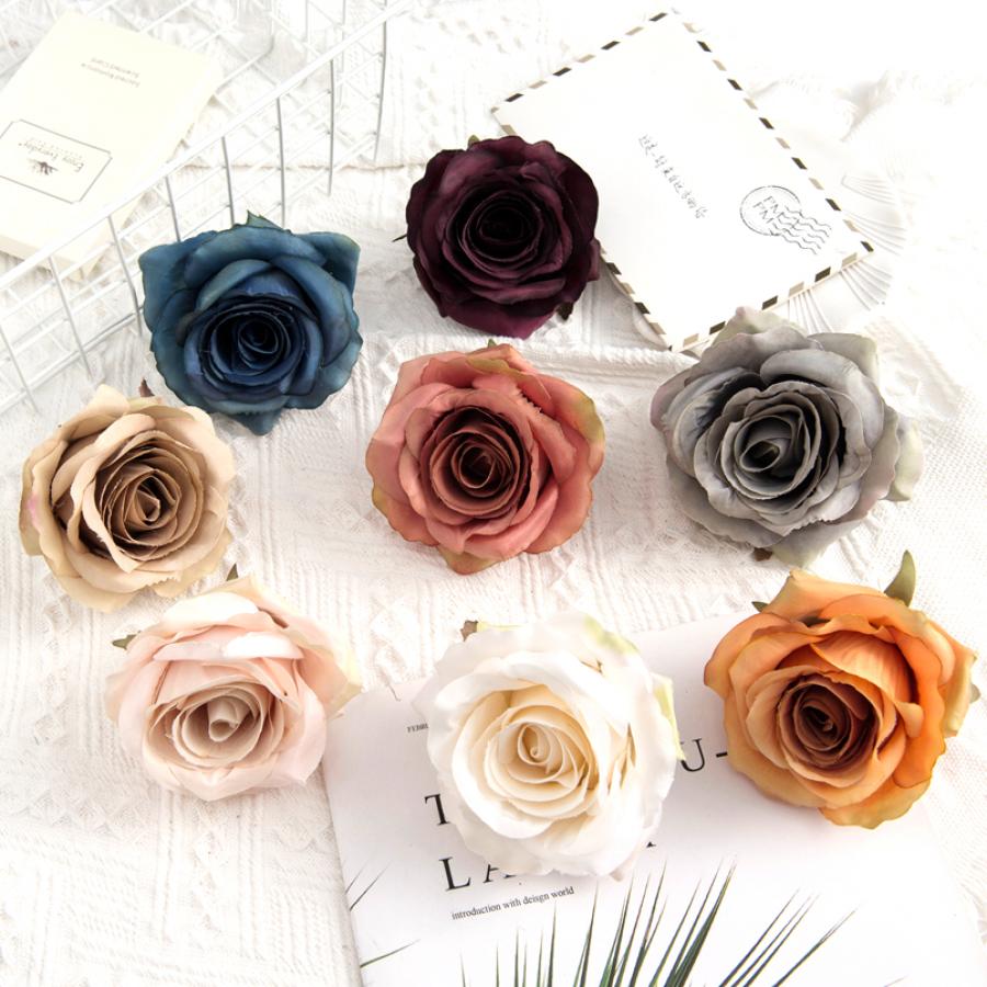 5/10PCS Artificial Flowers Who - Christmas Wreath Fake 评论和价格