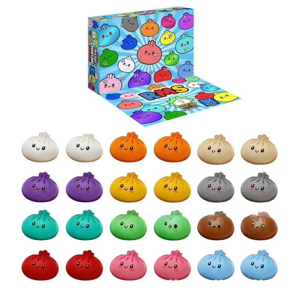 Dumpling Squishy Advent Calend - Advent Calendar Gift 评论和价格